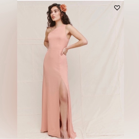 Reformation Blush Evelyn Dress - Picture 2 of 7